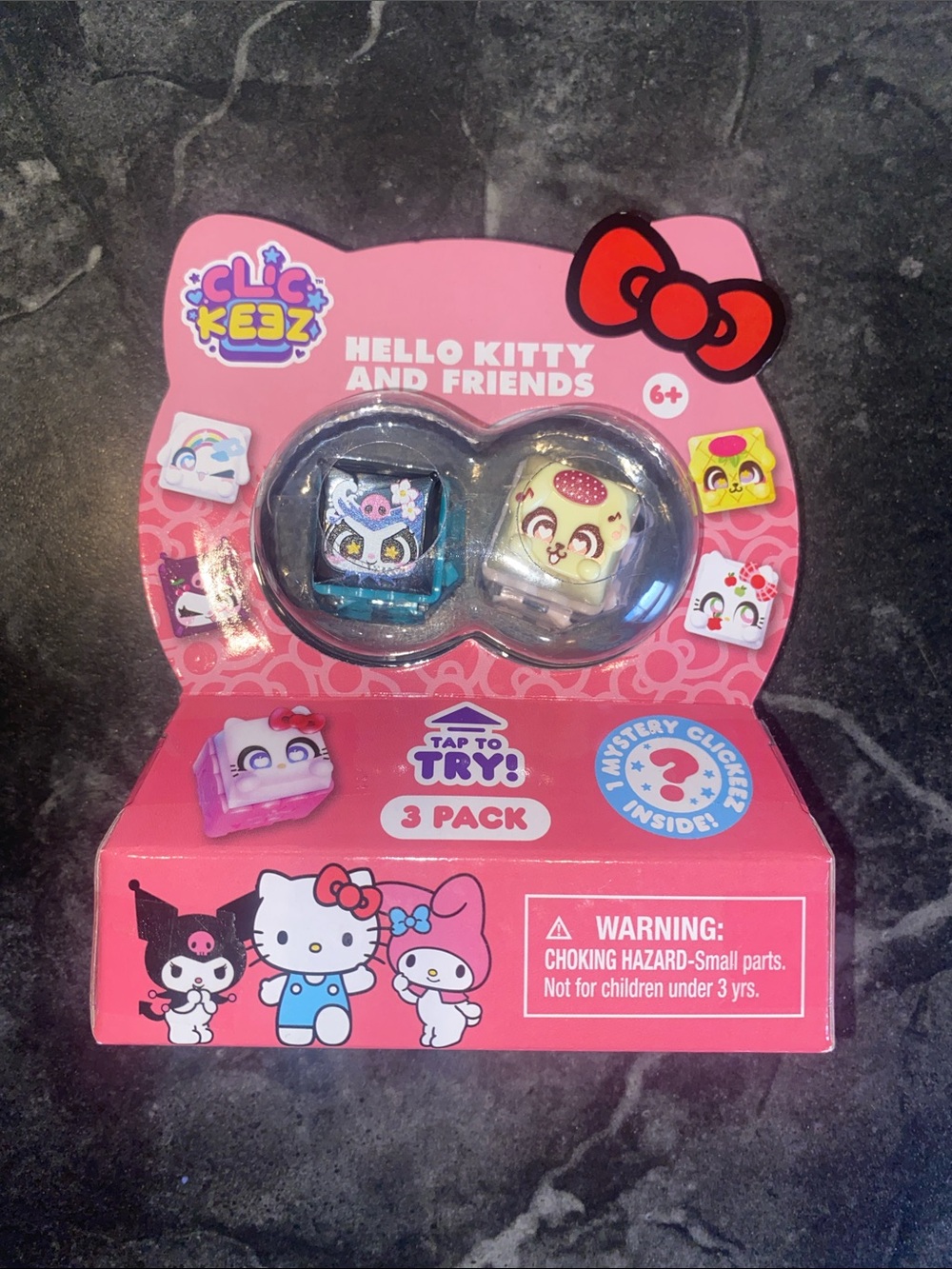 Clickeez Hello Kitty And Friends 3 Pack
